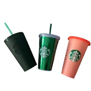 BUNDLE-‎  3 Starbucks Travel Tumblers / Cups
